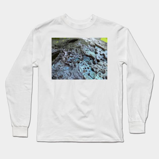 Abalone Shell Long Sleeve T-Shirt by ElisabethFriday